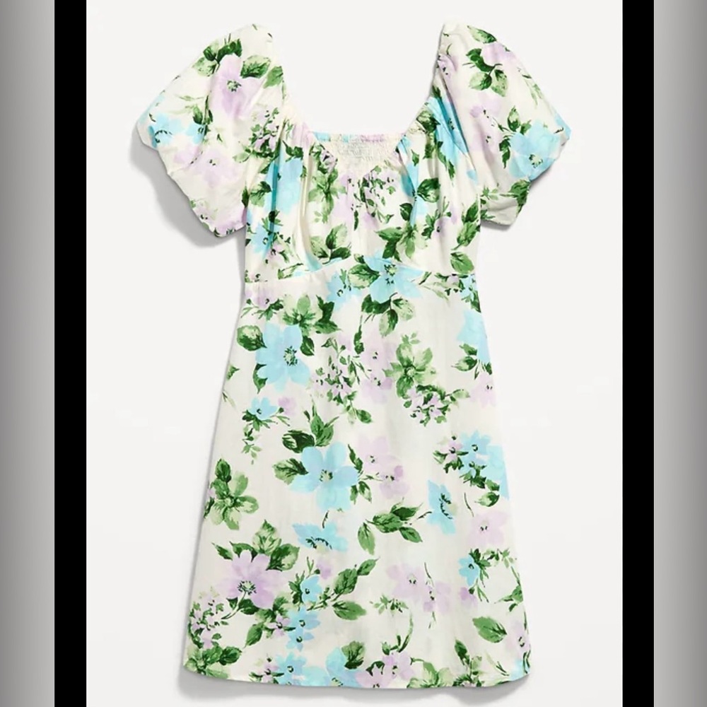 Old Navy Puff Sleeve Dress